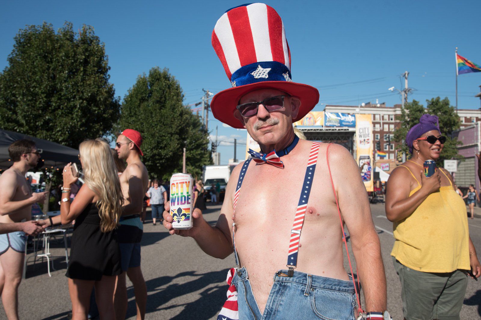 2017 World Naked Bike Ride in St. Louis
